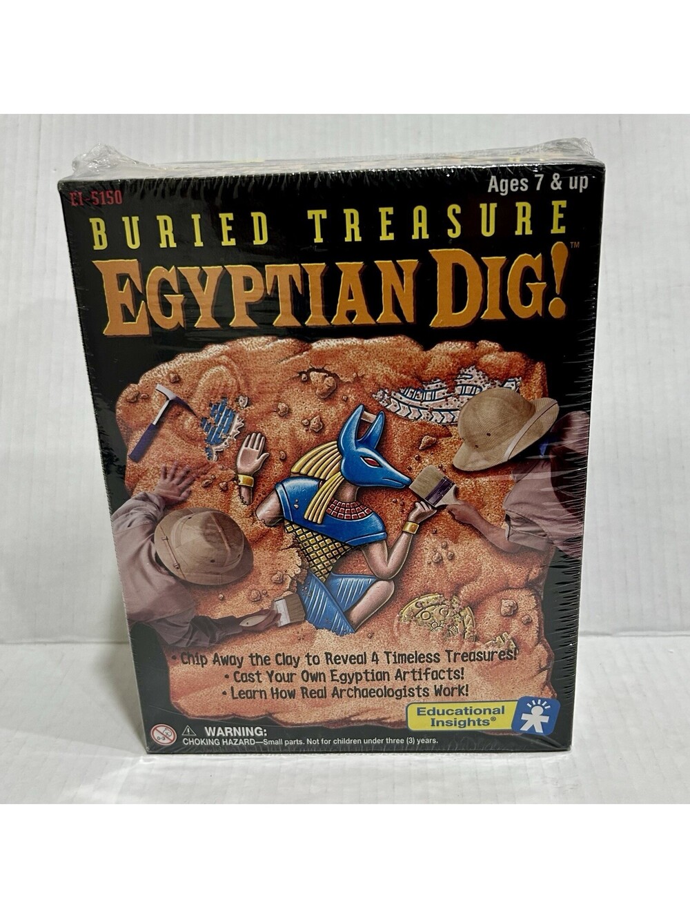 Buried Treasure Egyptian Dig Educational Insights Box New & Sealed